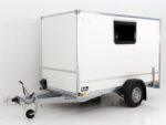 Kofferanhänger BK  Höhe:180 1,3t|Rampe|Tür|1 Fenster-Neu – Bild 2