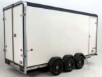 Henra Kofferanhänger Boxvan black H:220 3,5t |Tridem|Türe-Neu – Bild 3